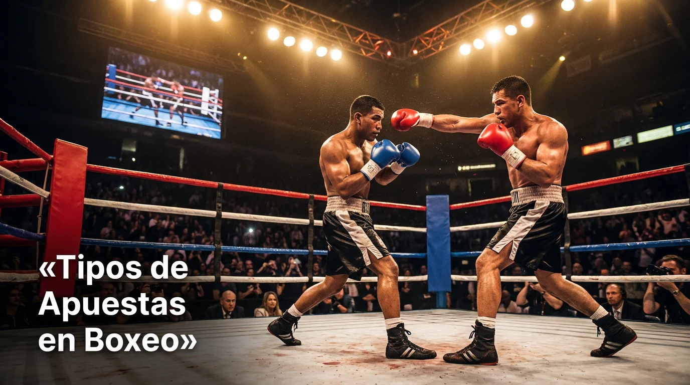 Tipos de apuestas en boxeo: mercados moneyline, KO y rounds en un combate